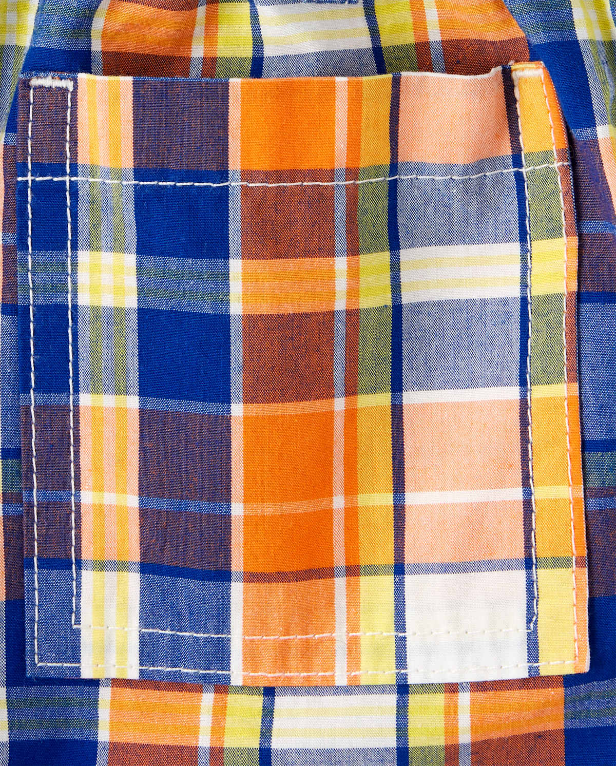 Детские шорты Gymboree Boys Plaid Pull On Shorts - Mr. Fix It — фото 4