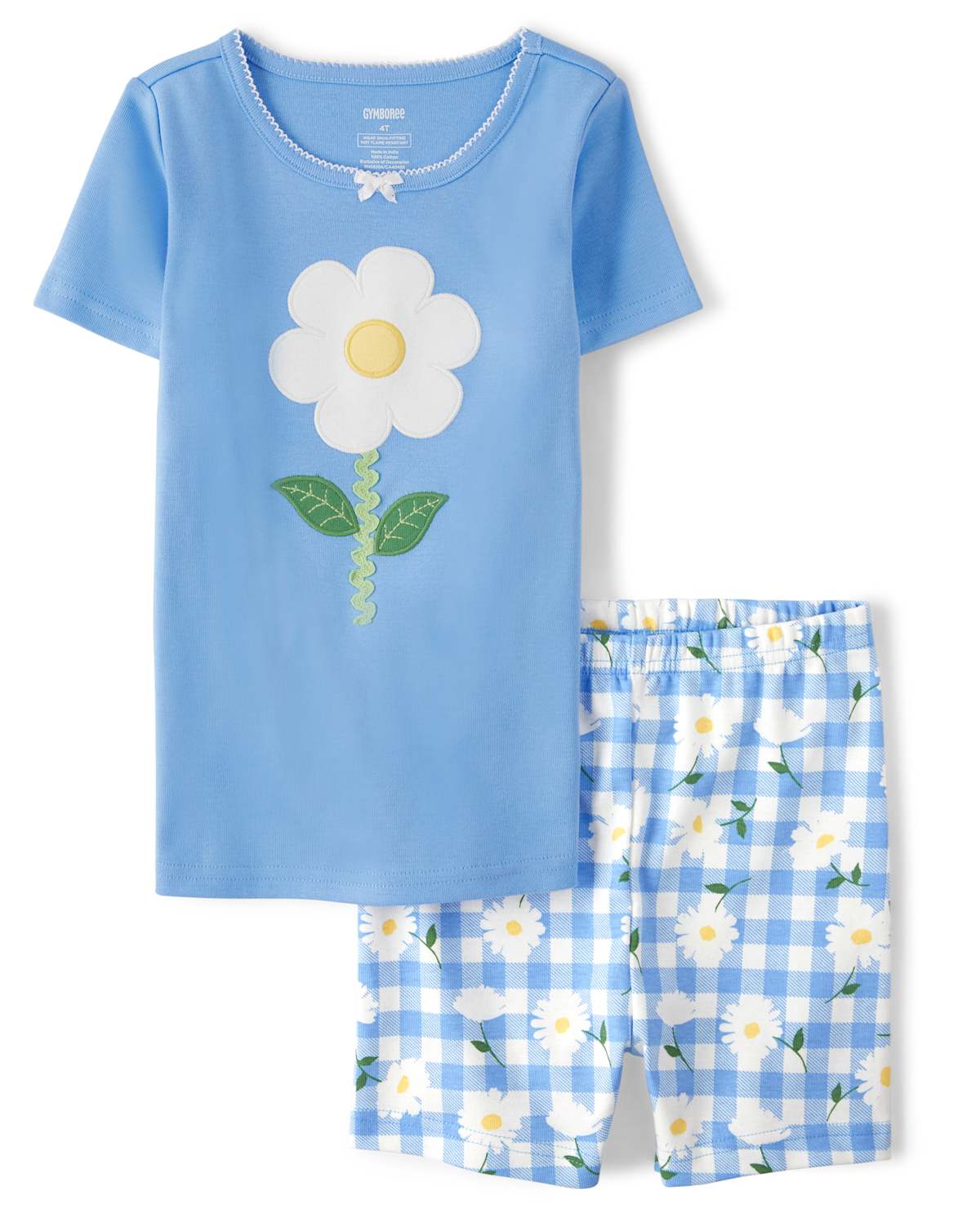 Детские пижамы Gymboree Girls Daisy Cotton 2-Piece Pajamas - Gymmies