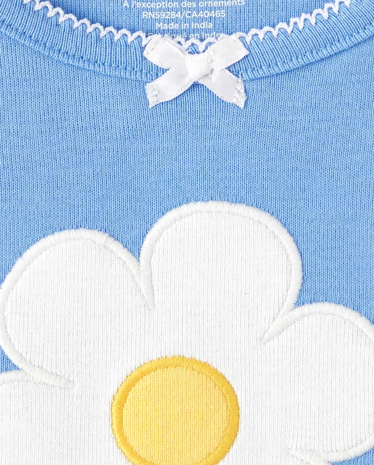 Детские пижамы Gymboree Girls Daisy Cotton 2-Piece Pajamas - Gymmies — фото 3