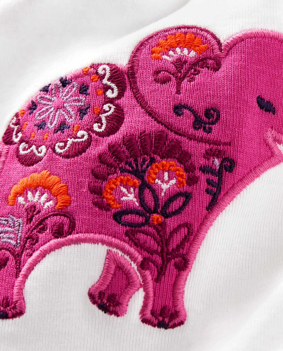 Gymboree Girls Elephant Top - Summer Sunsets