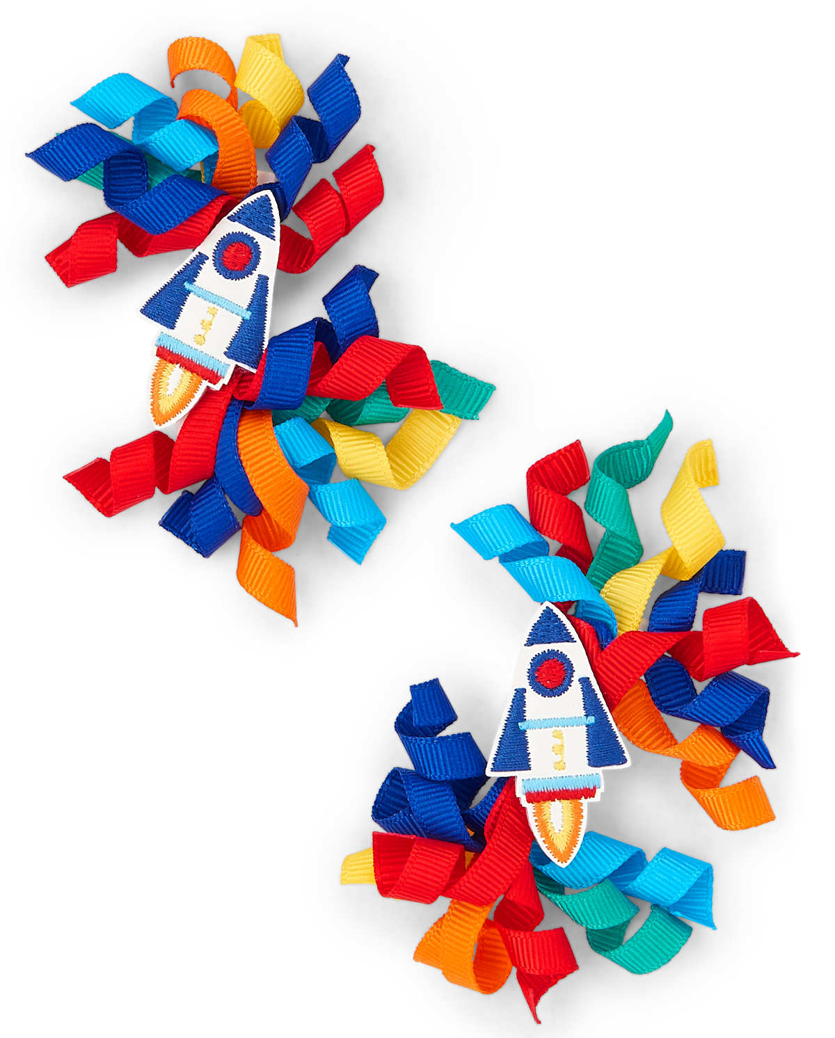 Детские аксессуары Gymboree Girls Curly Hair Clips - Future Astronaut