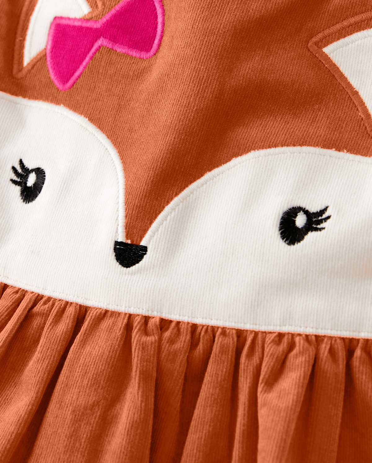 Детские платья Gymboree Girls Fox Corduroy Dress - Harvest