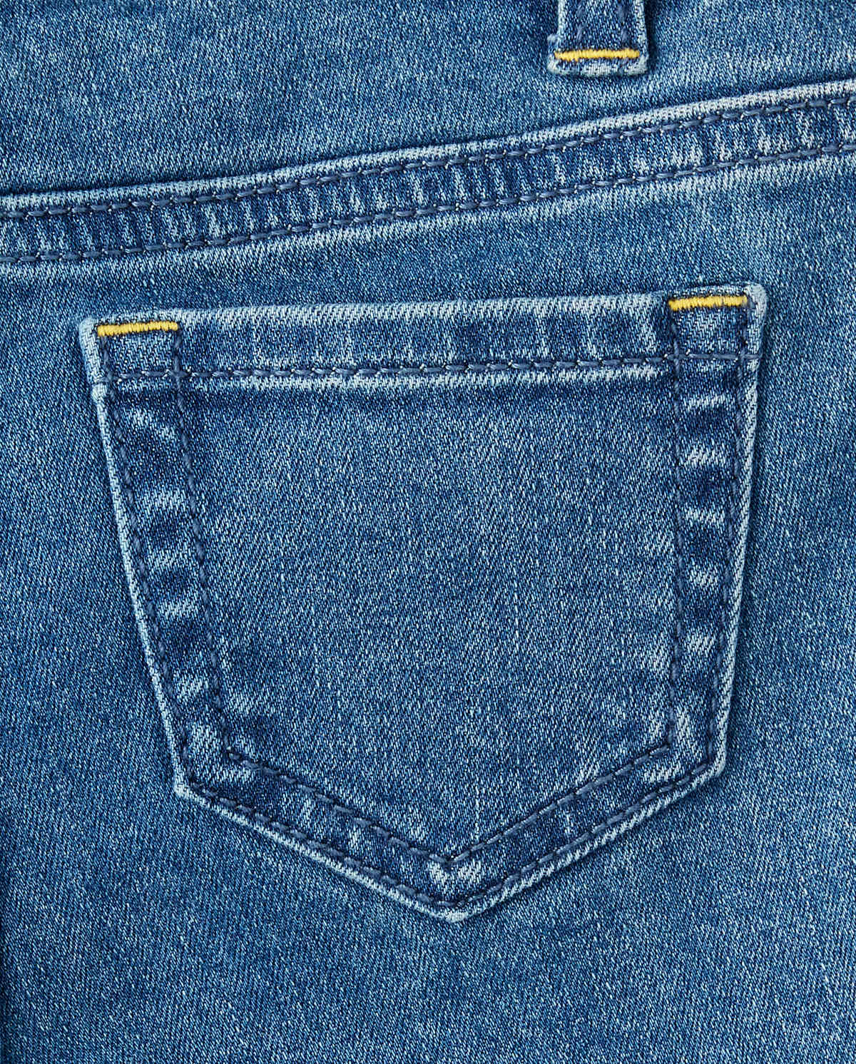Gymboree Girls Embroidered Sunflower Jeans - Harvest — фото 3