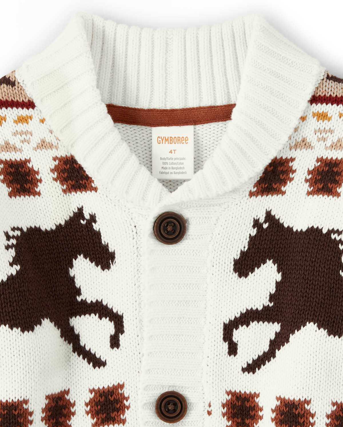 Детские кардиганы Gymboree Boys Horse Cardigan - Western Skies