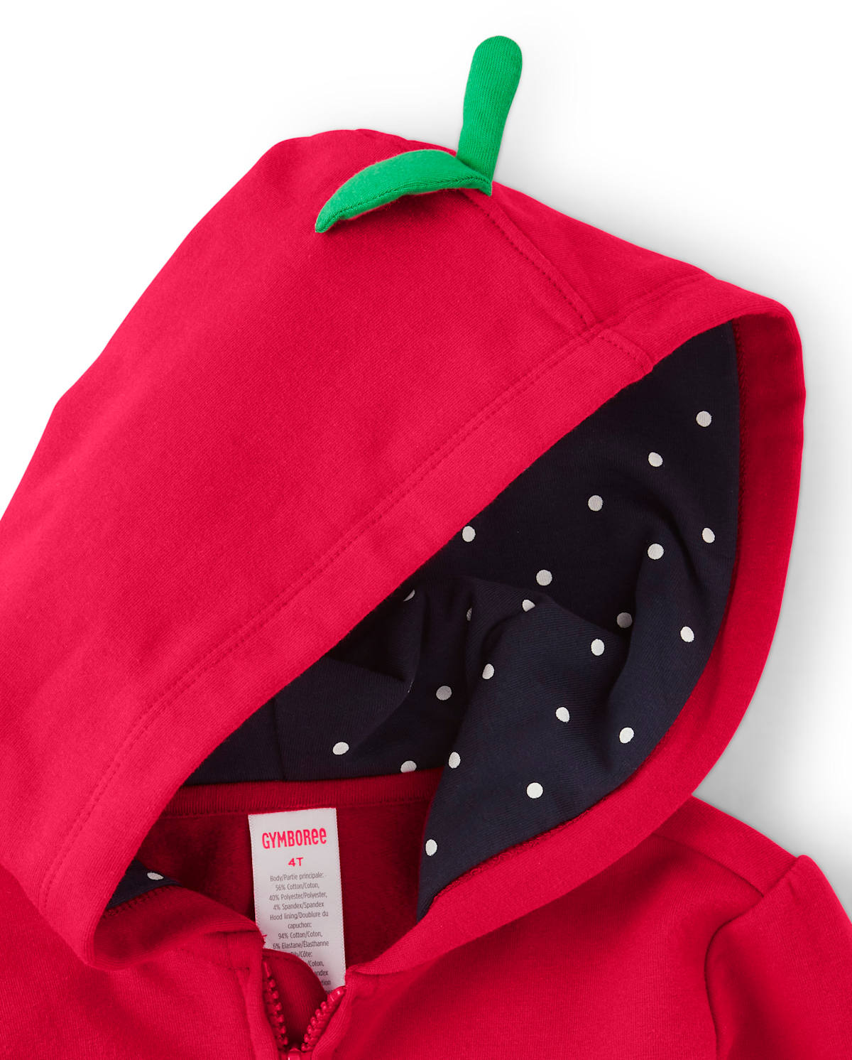 Детские худи Gymboree Girls Apple Zip Up - Teacher's Favorite — фото 2
