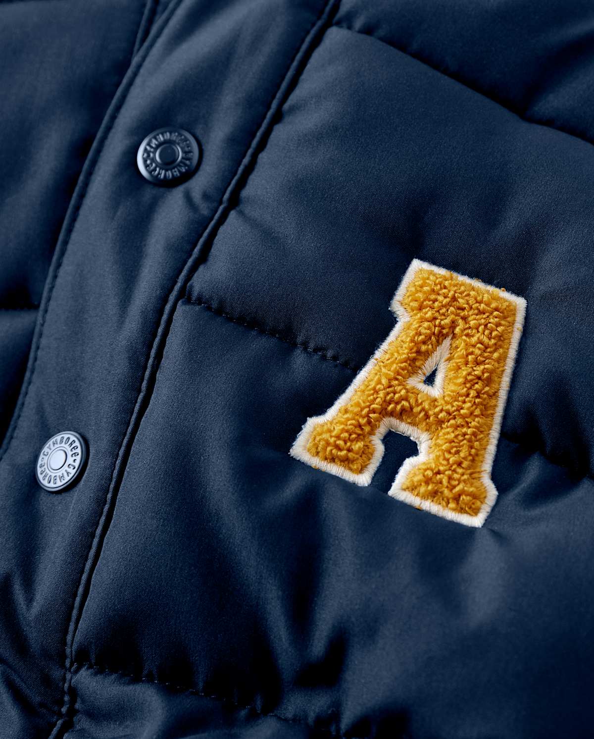 Детские куртки Gymboree Boys Varsity Puffer Jacket - Future MVP