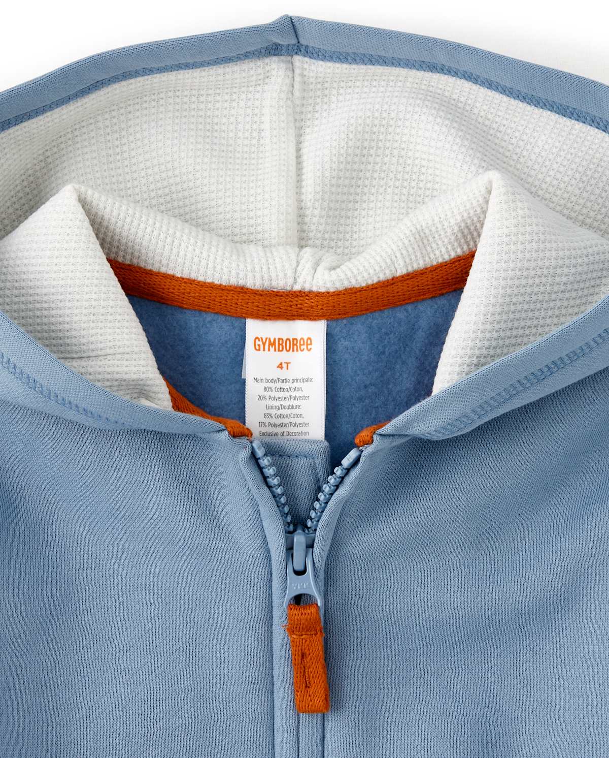 Детские худи Gymboree Boys Embroidered Zip Up - Critter Campout — фото 2