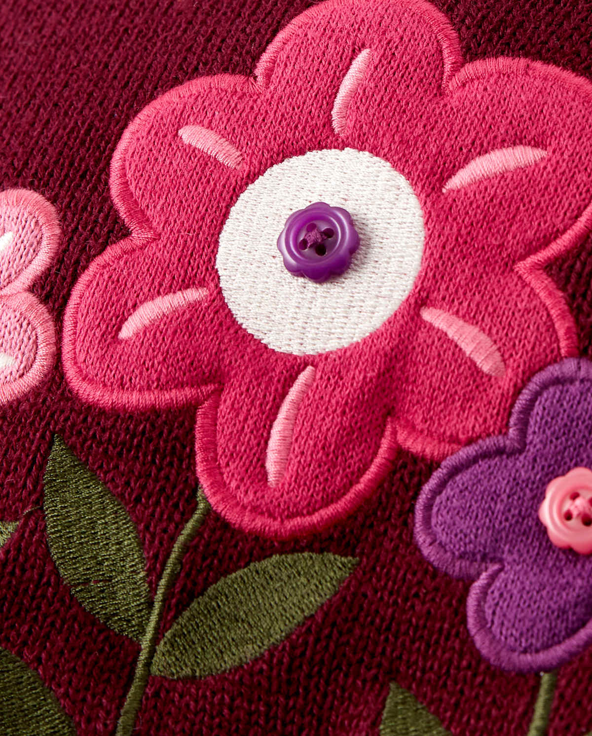 Детские свитеры Gymboree Girls Embroidered Floral Peplum Sweater - Tree House
