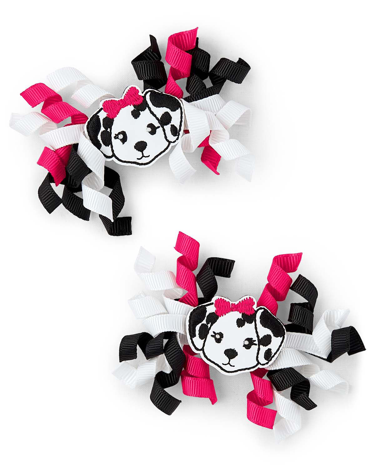 Детские аксессуары Gymboree Girls Puppy Curly Hair Clips - Dalmatian Friends