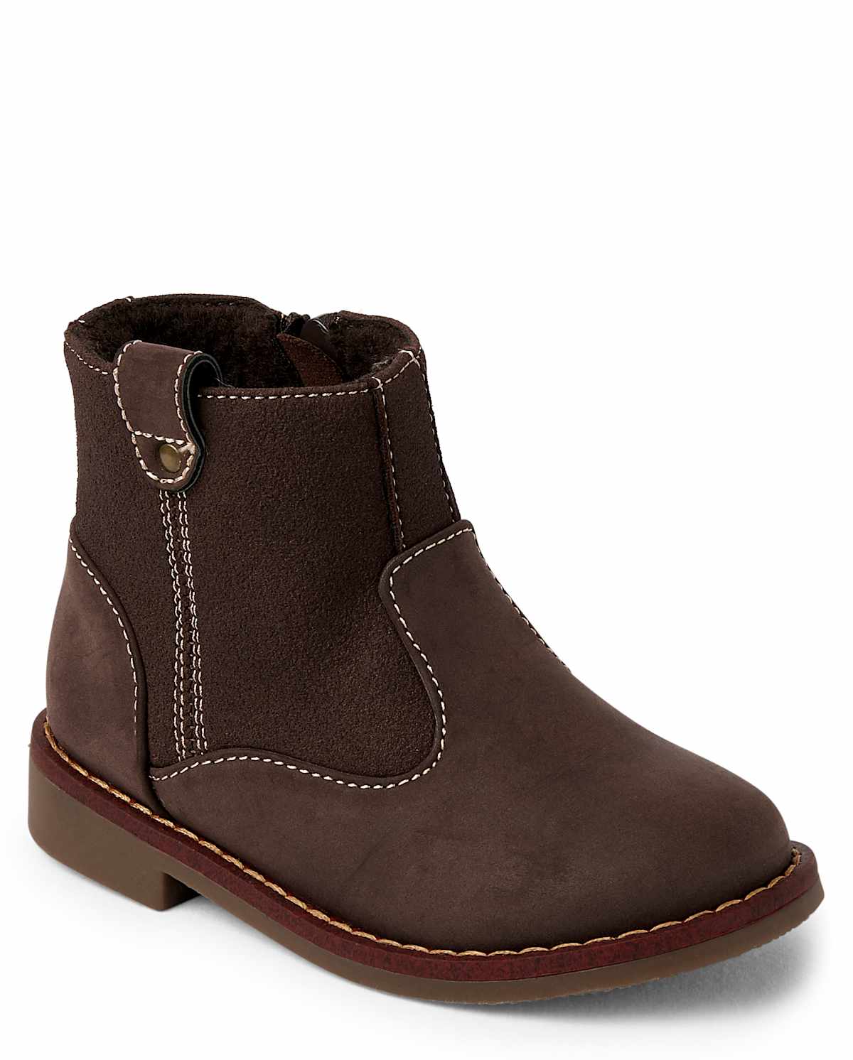 Детские ботинки Gymboree Boys Faux Leather And Suede Boots - Western Skies