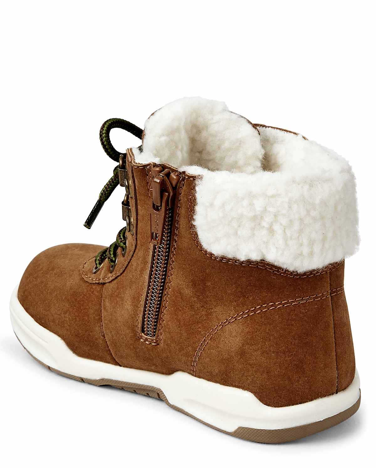 Детские ботинки Gymboree Boys Sherpa Hiking Boots - Critter Campout — фото 2