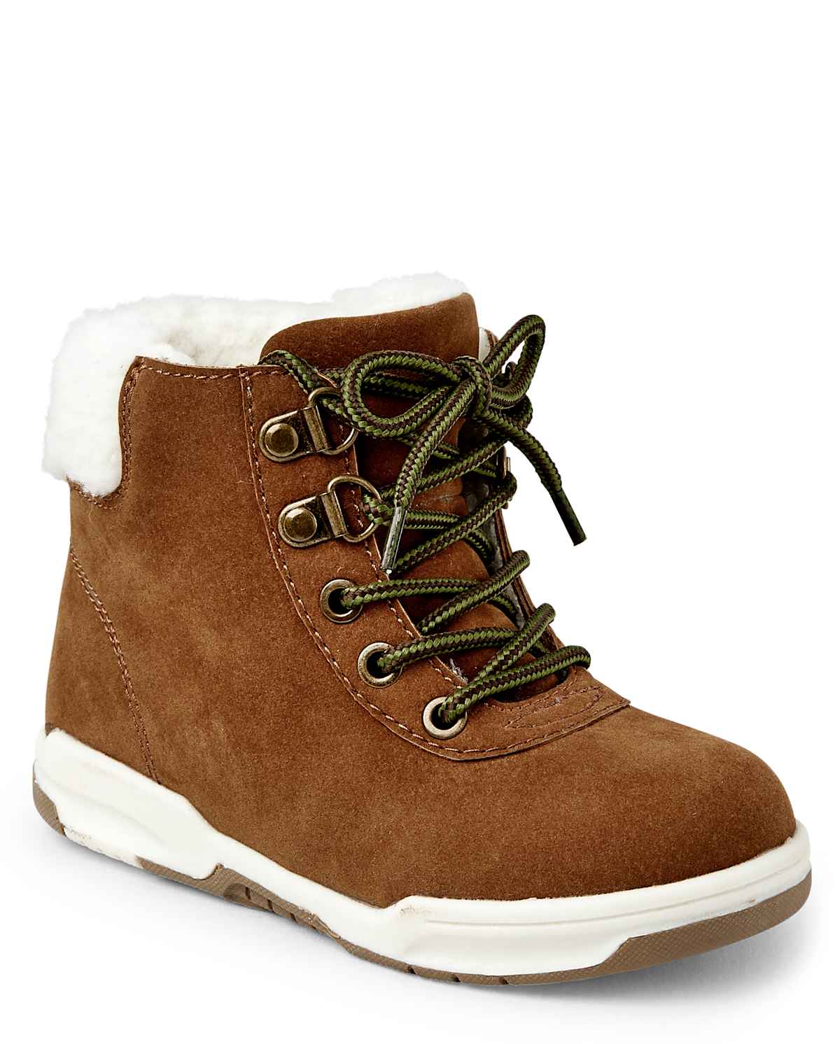 Детские ботинки Gymboree Boys Sherpa Hiking Boots - Critter Campout — фото 5