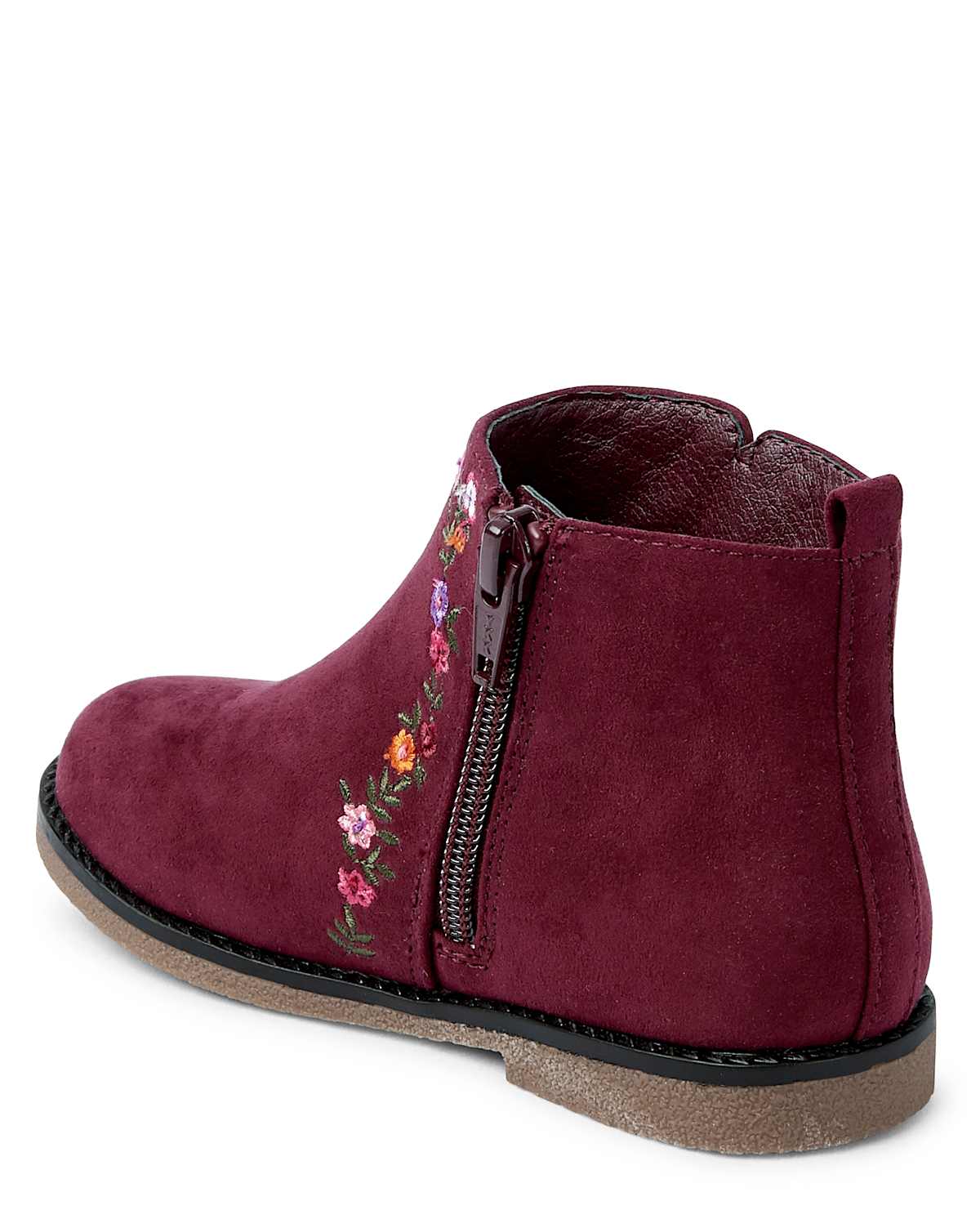 Детские ботинки Gymboree Girls Embroidered Floral Booties - Tree House — фото 2