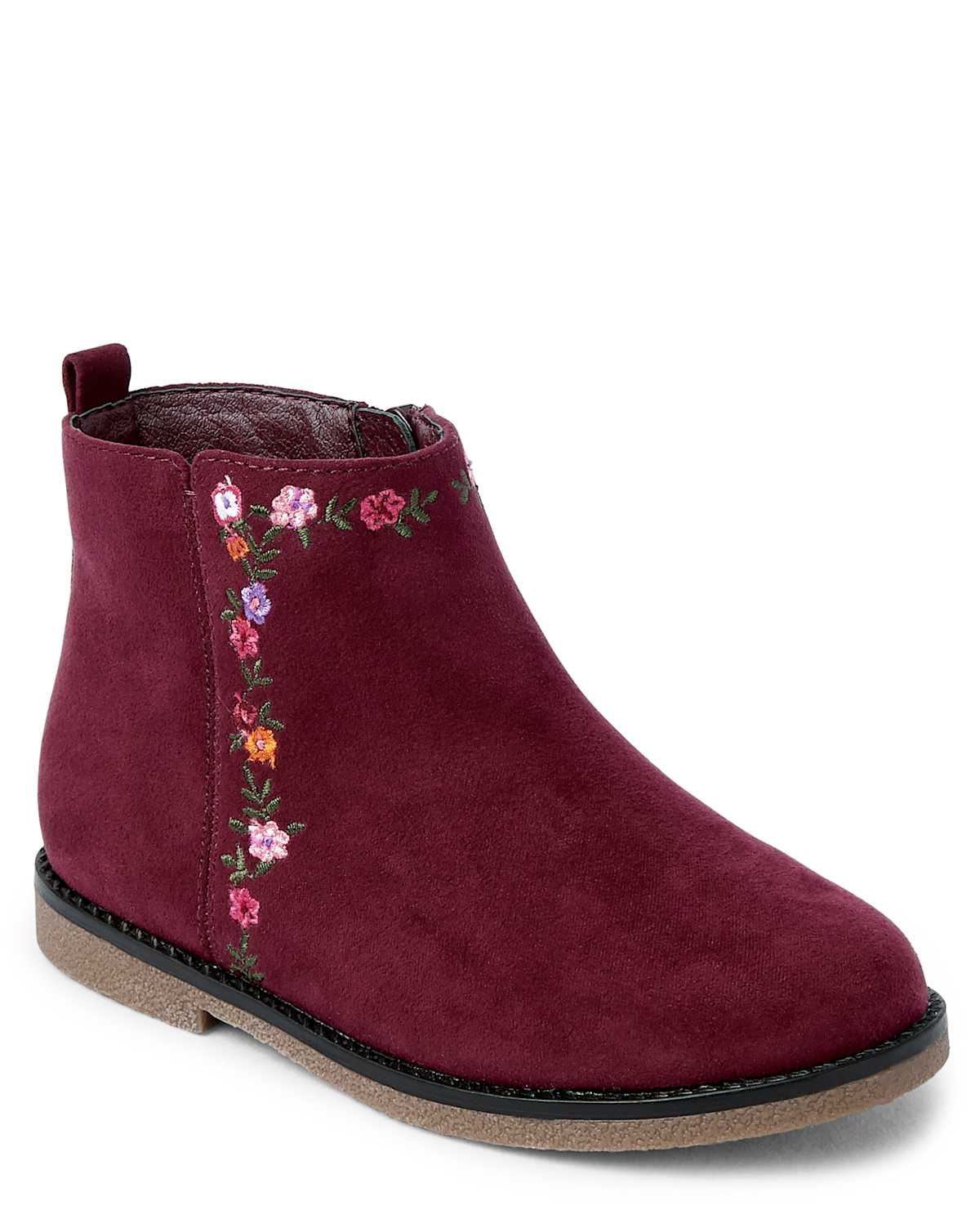 Детские ботинки Gymboree Girls Embroidered Floral Booties - Tree House — фото 5