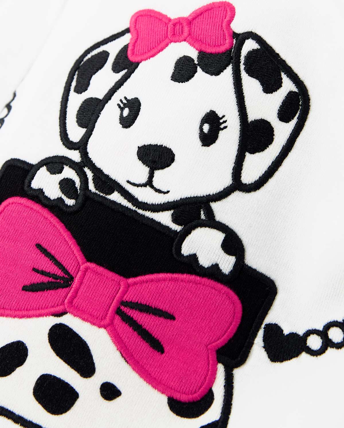 Детские топы Gymboree Girls Embroidered Puppy Purse Top - Dalmatian Friends