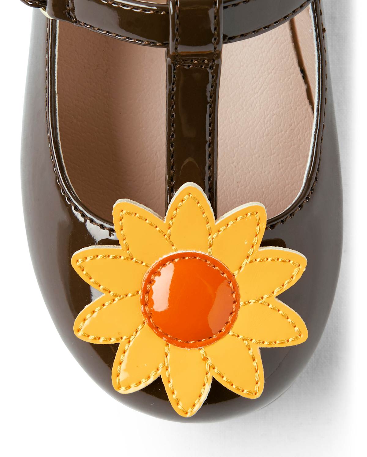 Обувь Gymboree Girls Sunflower Ballet Flats - Harvest — фото 3