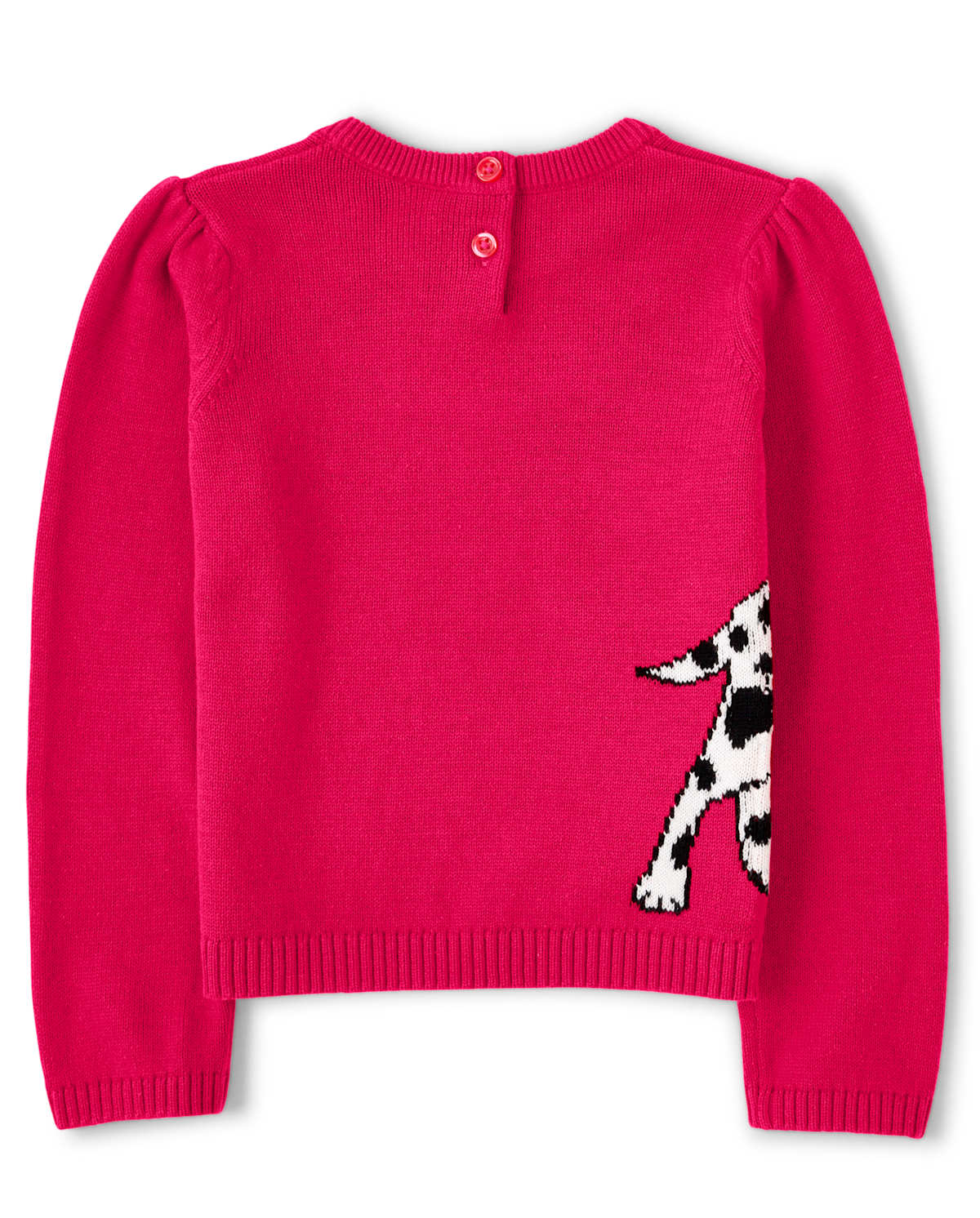 Детские свитеры Gymboree Girls Intarsia Puppy Sweater - Dalmatian Friends — фото 2