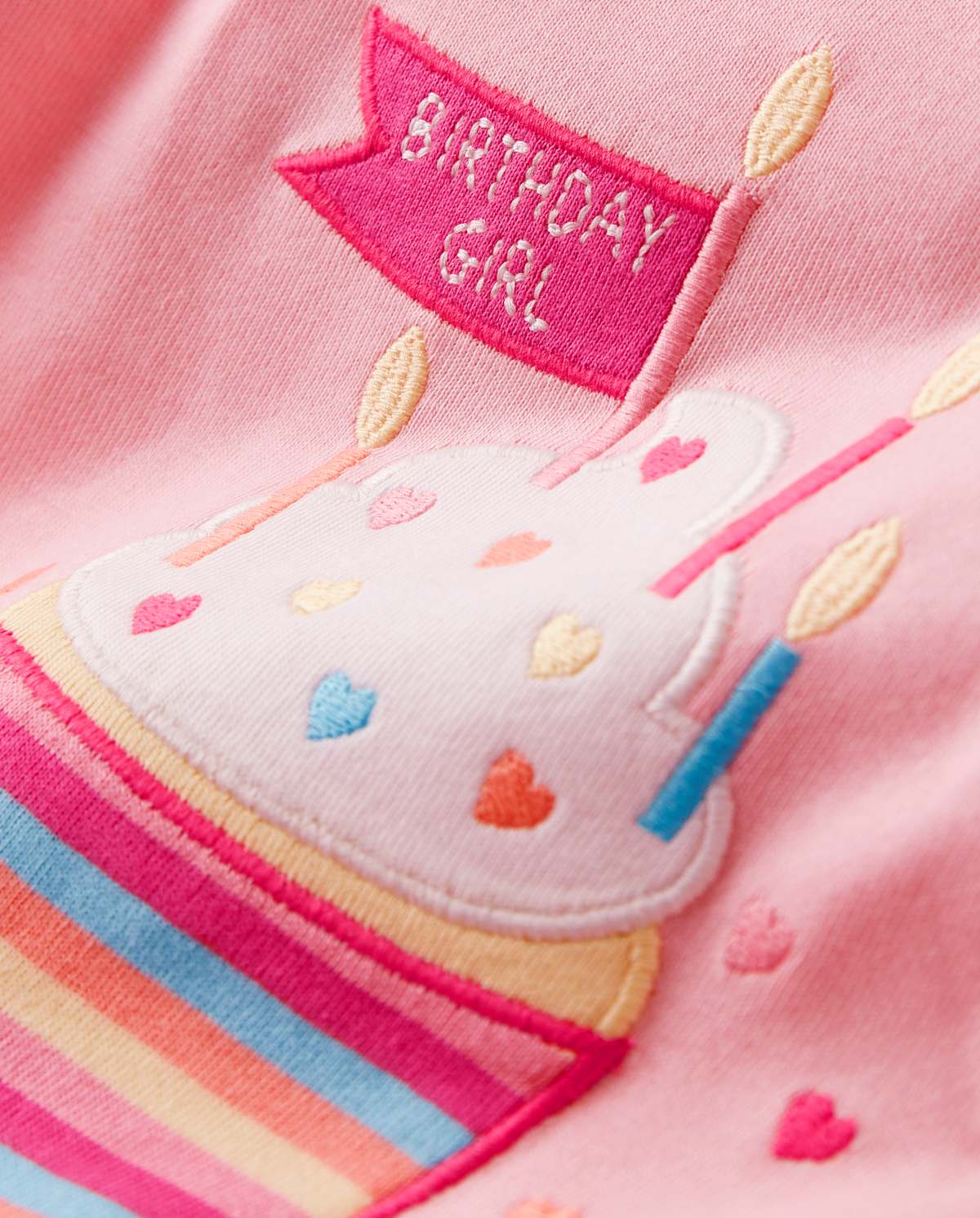 Детские пижамы Gymboree Girls Birthday Cupcake Cotton 2-Piece Pajamas - Gymmies — фото 2