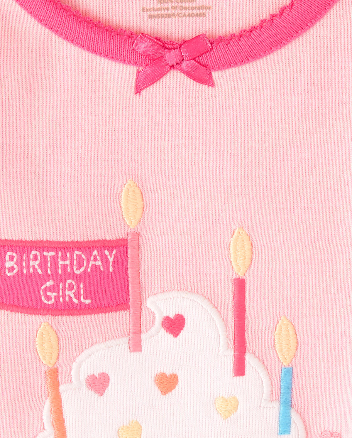 Детские пижамы Gymboree Girls Birthday Cupcake Cotton 2-Piece Pajamas - Gymmies — фото 3