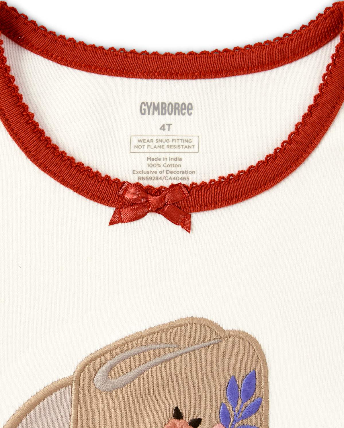 Gymboree Girls Cowgirl Cotton 2-Piece Pajamas - Gymmies — фото 2