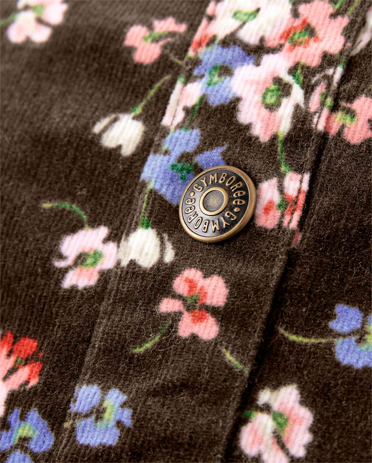 Детские юбки Gymboree Girls Floral Corduroy Skirtall - Western Skies