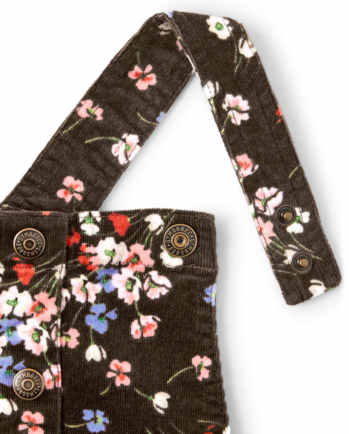 Детские юбки Gymboree Girls Floral Corduroy Skirtall - Western Skies — фото 2