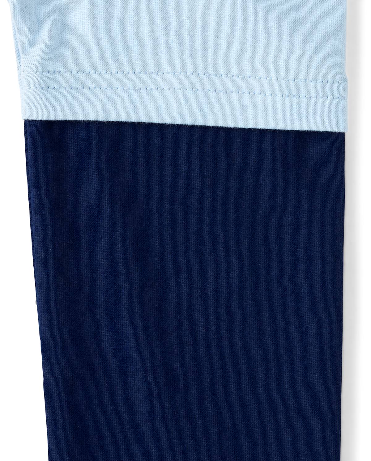 Детские топы Gymboree Boys Embroidered Cow Layered Top - Western Skies — фото 2