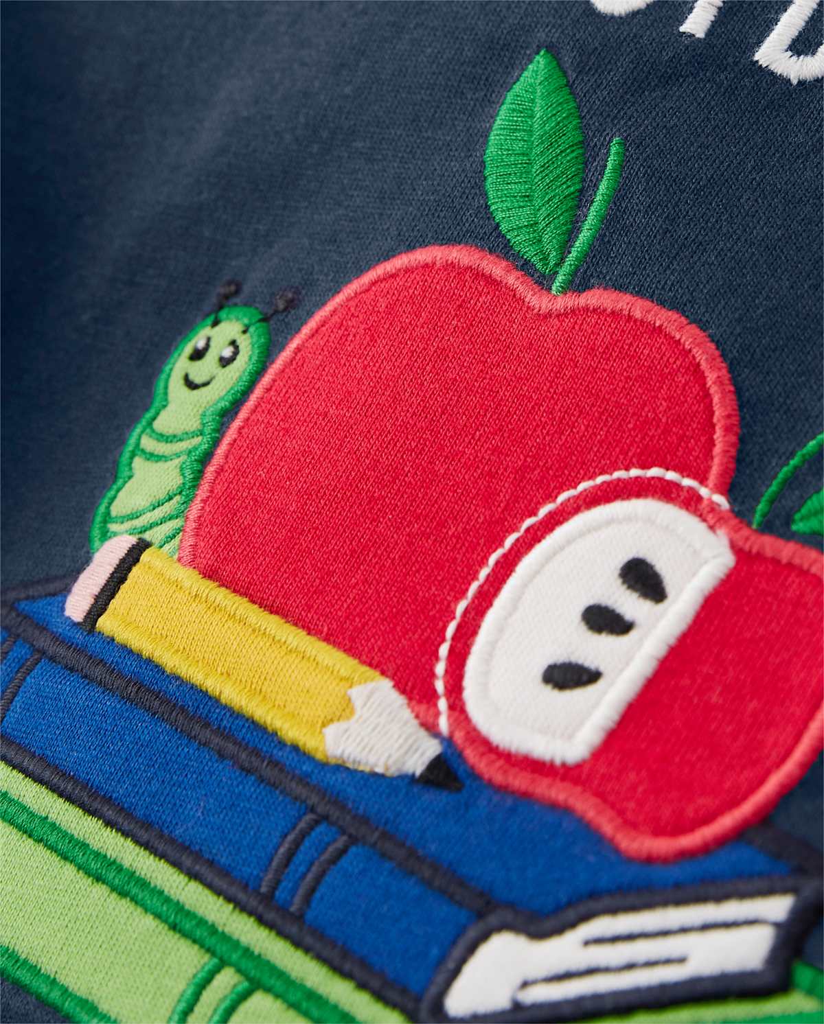Детские топы Gymboree Boys Embroidered School Raglan Top - Teacher's Favorite