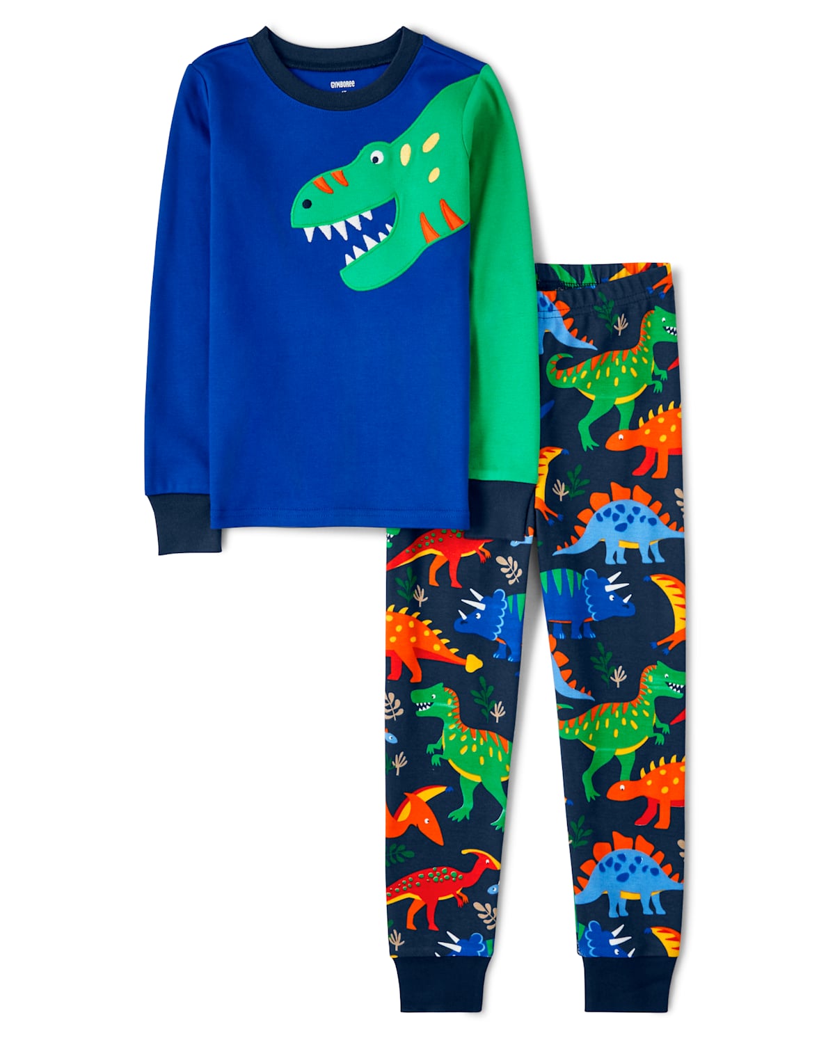 Детские пижамы Gymboree Boys Dino Cotton 2-Piece Pajamas - Gymmies