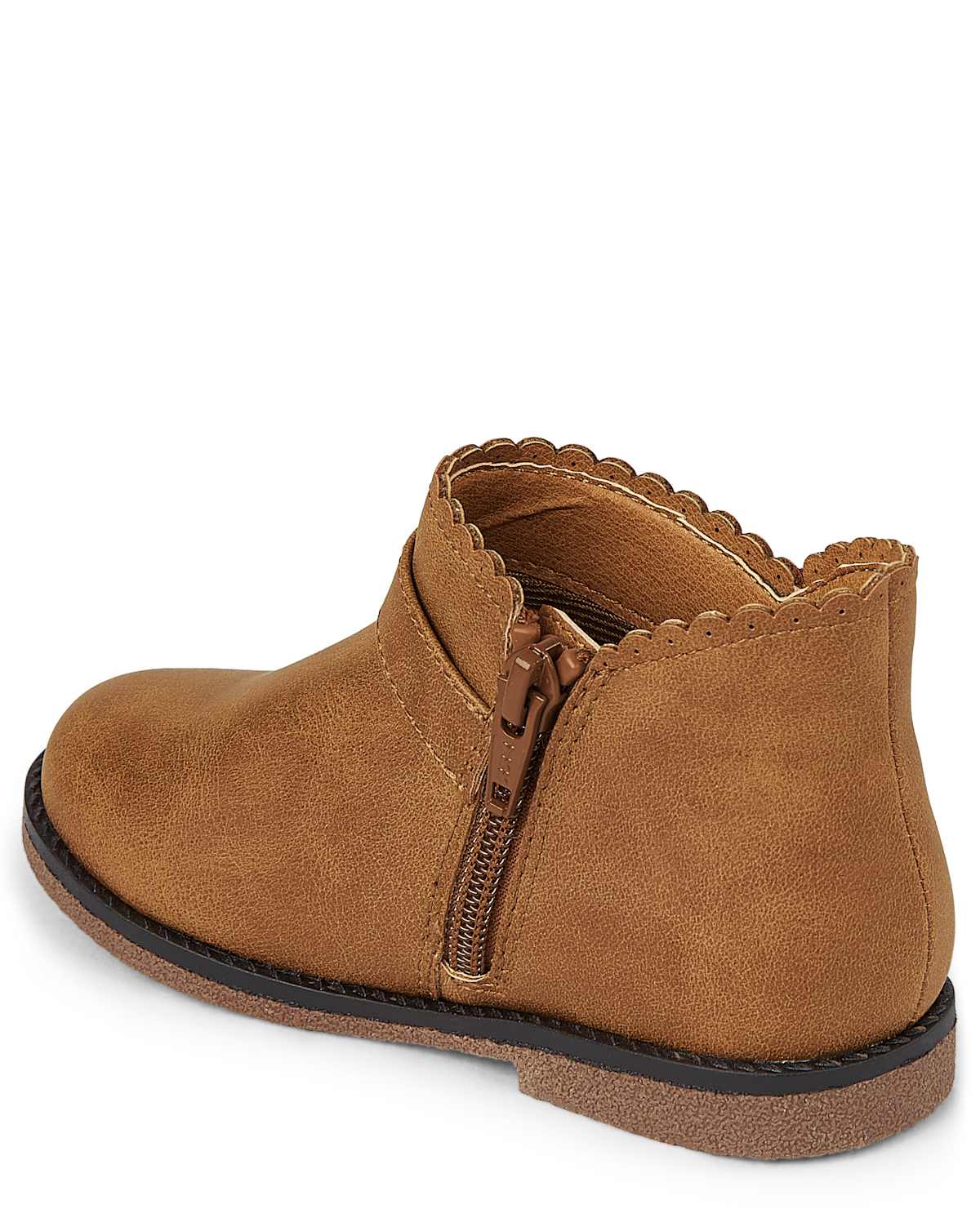 Детские ботинки Gymboree Girls Scalloped Buckle Booties — фото 2