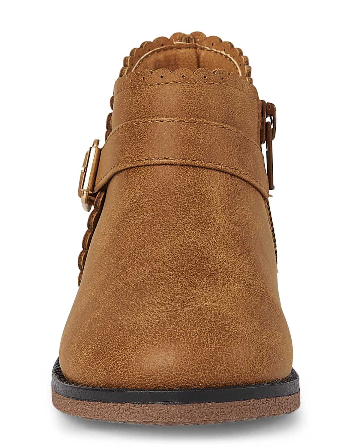 Детские ботинки Gymboree Girls Scalloped Buckle Booties — фото 4
