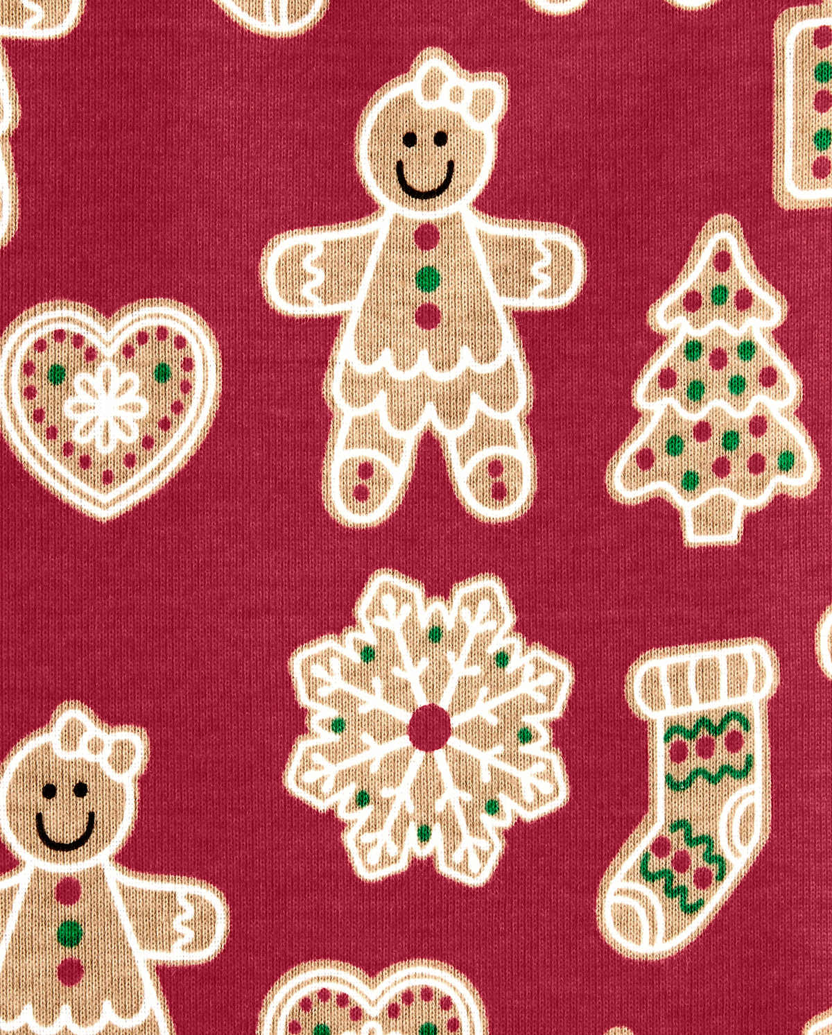 Детские пижамы Gymboree Girls Gingerbread Cotton 2-Piece Pajamas - Gymmies — фото 4