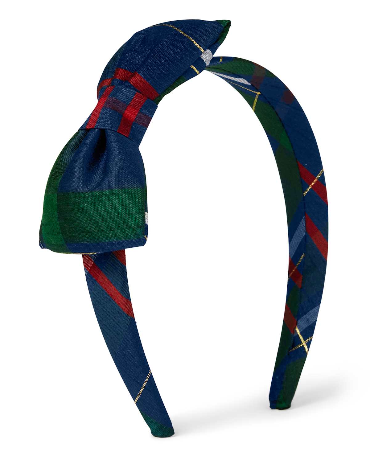Детские аксессуары для волос Gymboree Girls Plaid Bow Headband - Family Celebrations Green