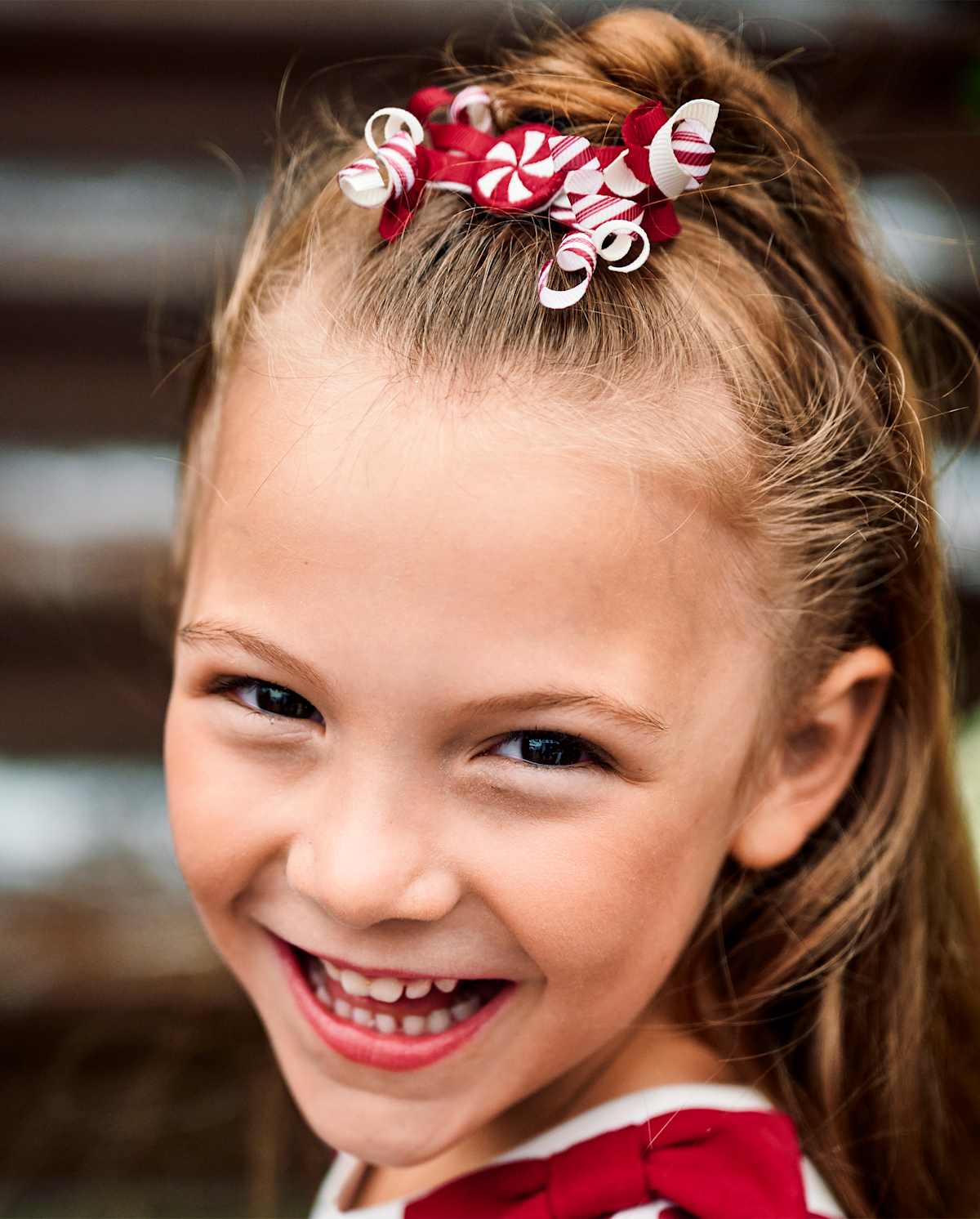 Детские аксессуары Gymboree Girls Candy Curly Hair Clips - Ho Ho Ho