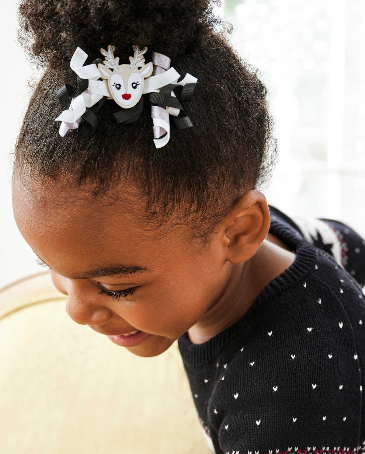 Детские аксессуары Gymboree Girls Reindeer Curly Hair Clips - Reindeer Cheer