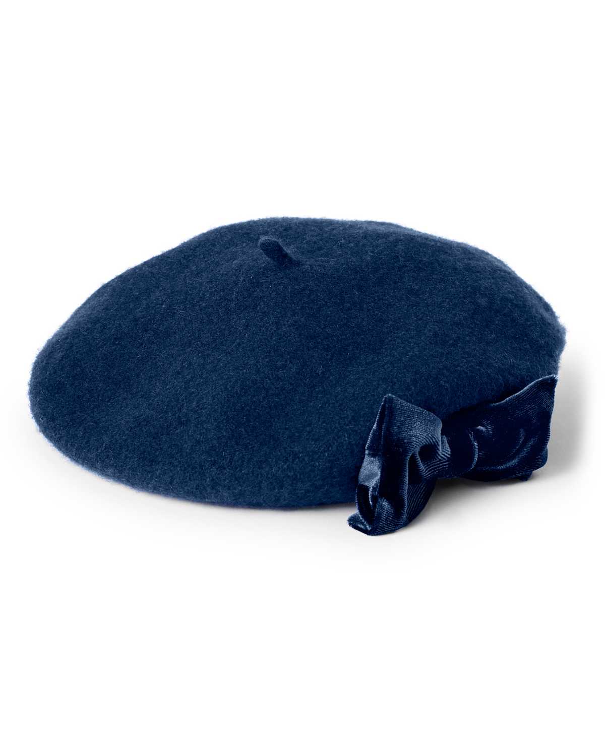 Gymboree Girls Bow Beret - Family Celebrations Green