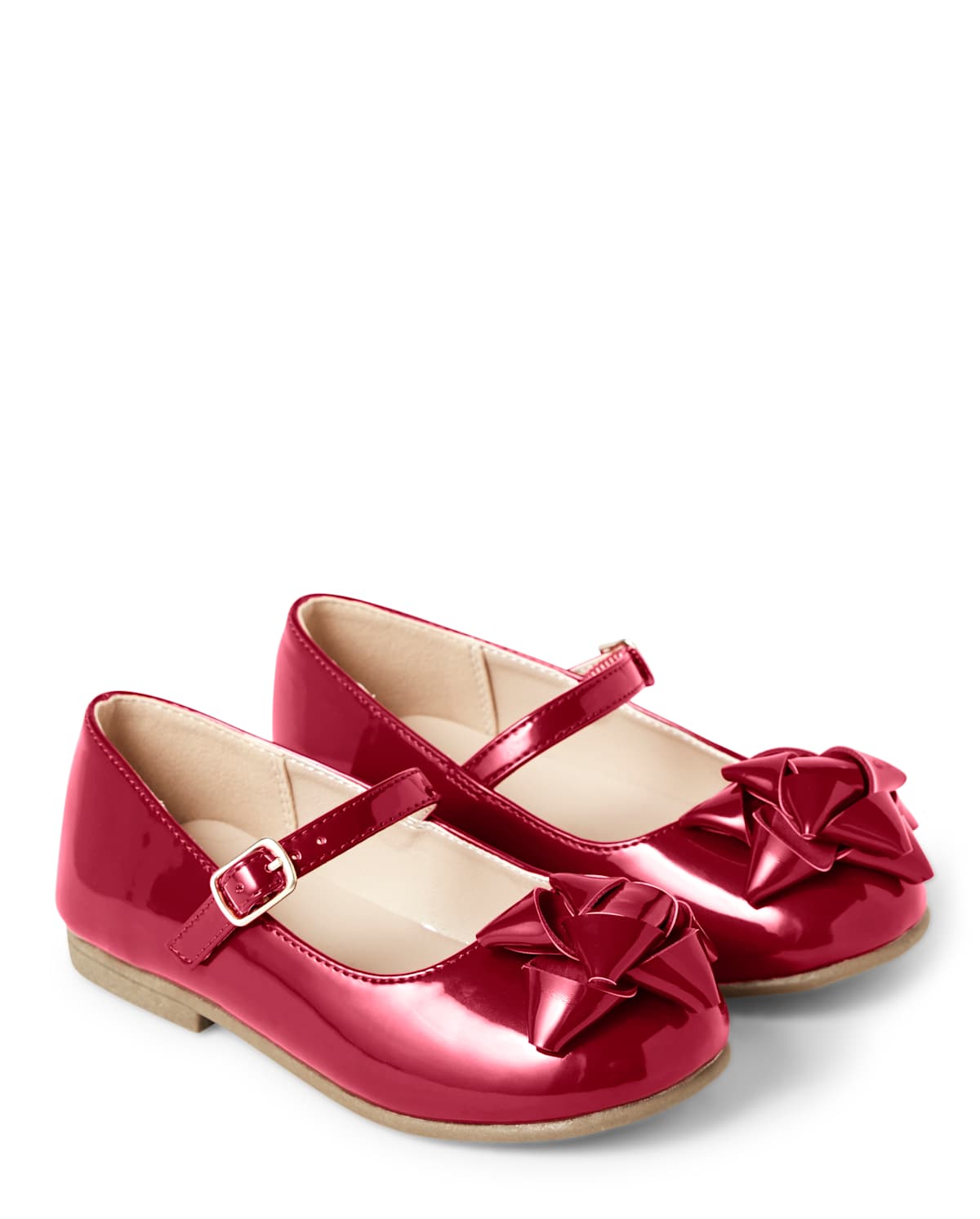 Обувь Gymboree Girls Present Bow Ballet Flats - Ho Ho Ho