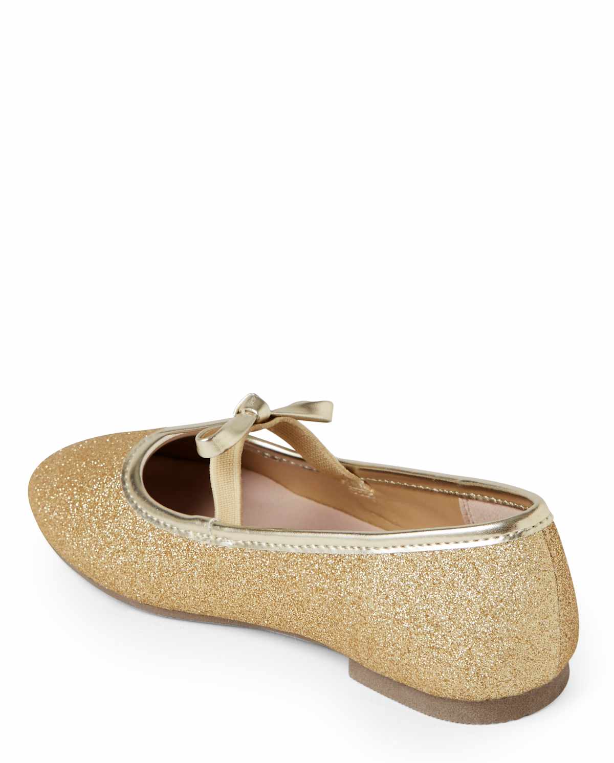 Обувь Gymboree Girls Glitter Ballet Flats - Family Celebrations Green — фото 2