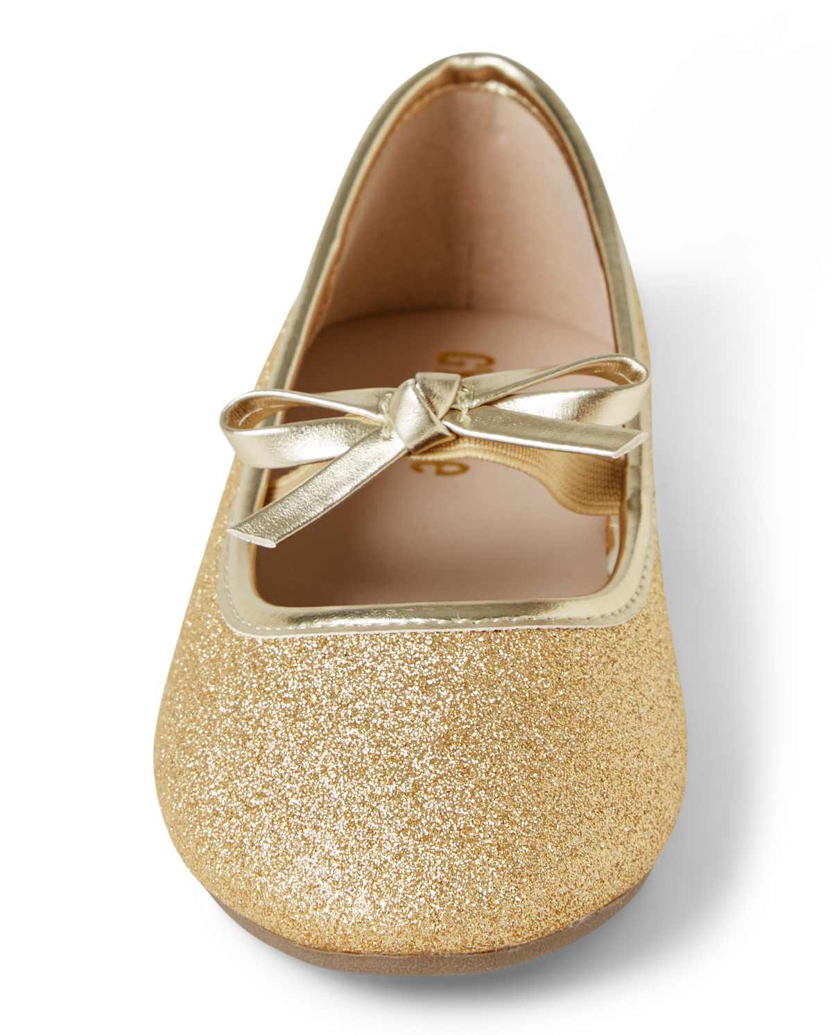 Обувь Gymboree Girls Glitter Ballet Flats - Family Celebrations Green — фото 3