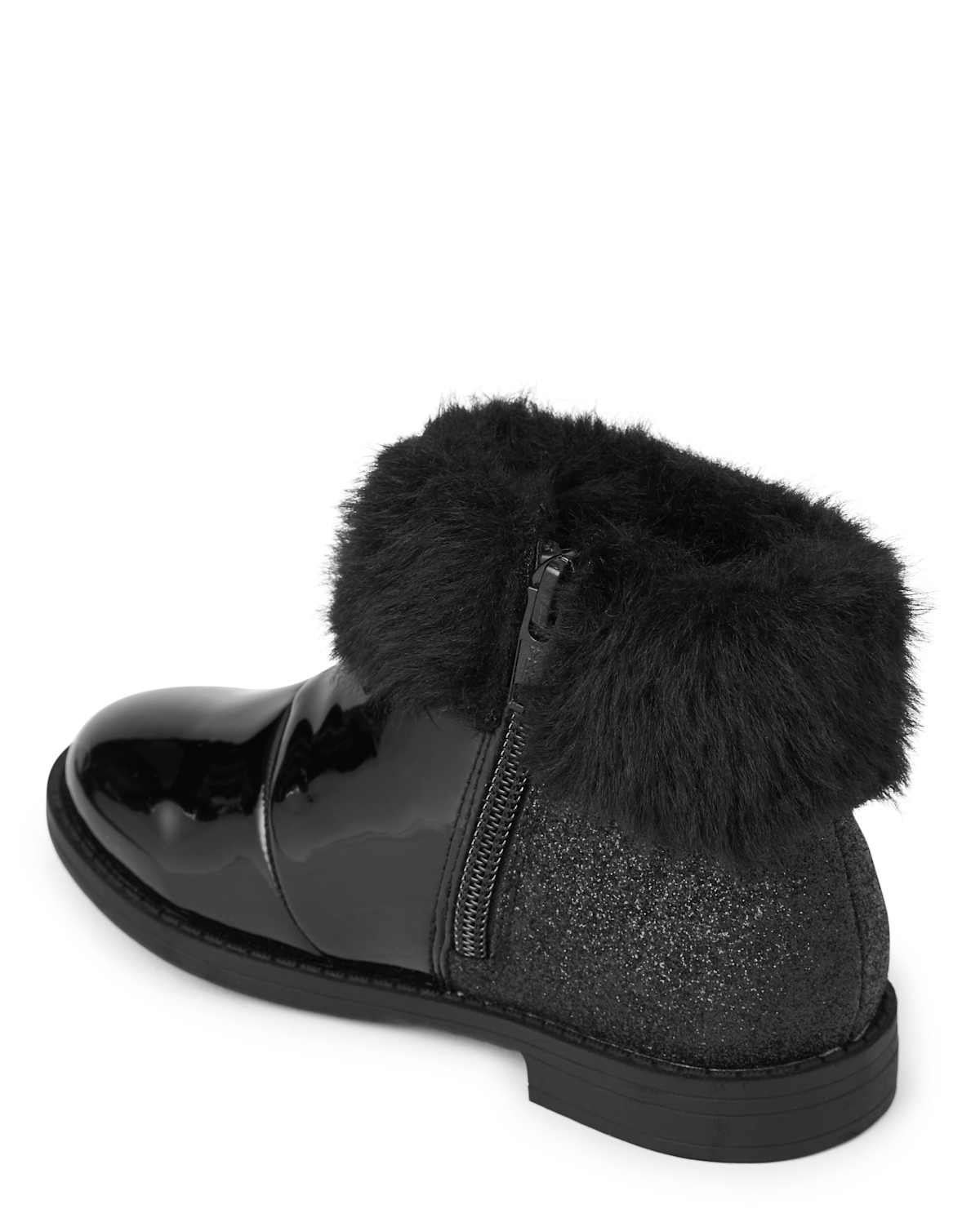Детские ботинки Gymboree Girls Glitter Fur Booties - Reindeer Cheer — фото 2