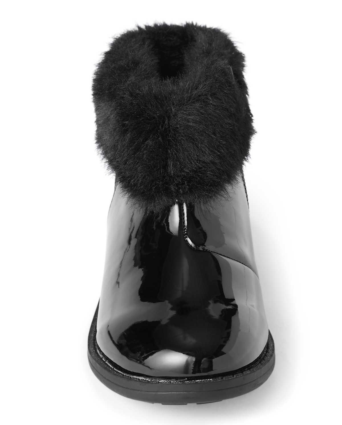 Детские ботинки Gymboree Girls Glitter Fur Booties - Reindeer Cheer — фото 3