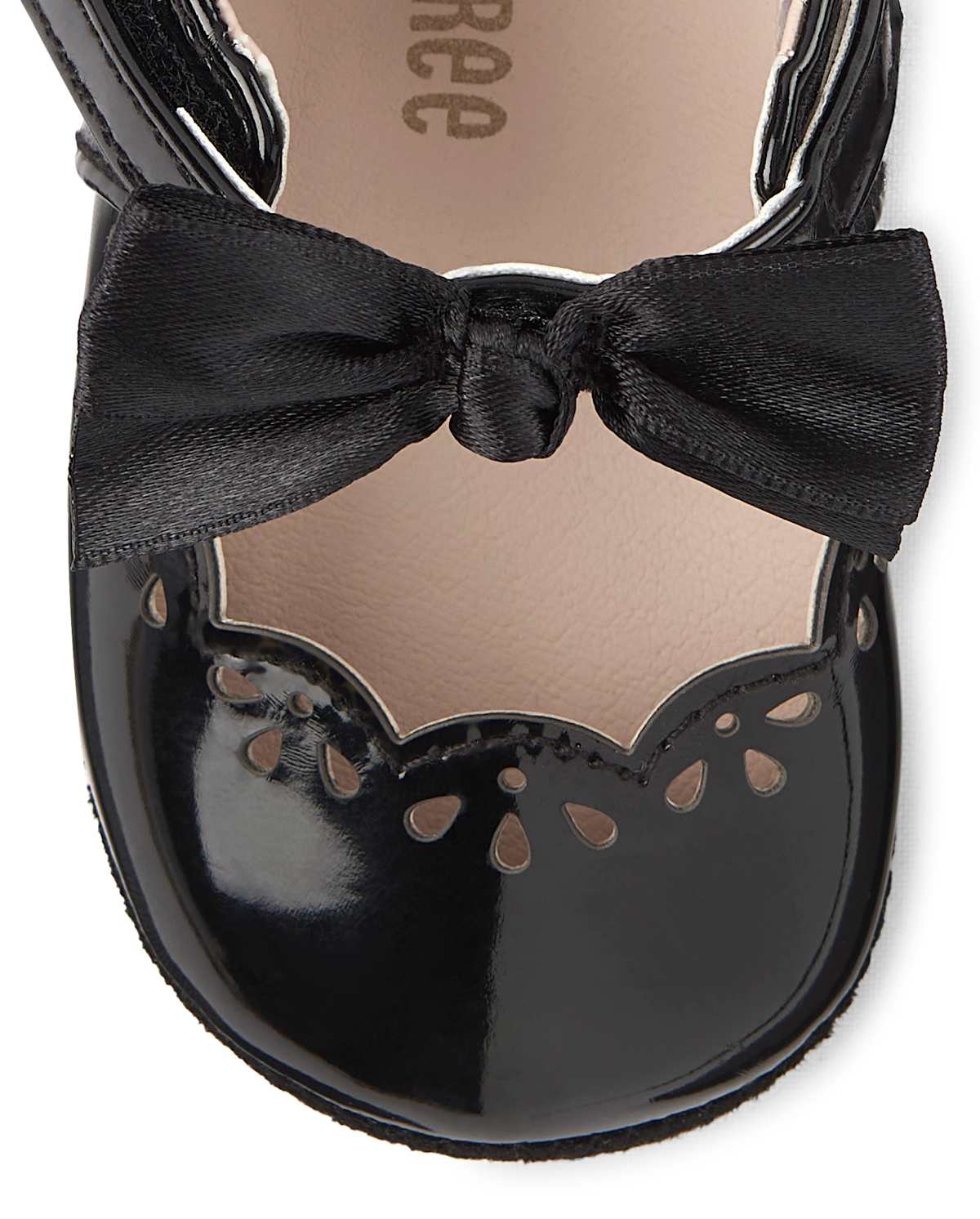 Обувь Gymboree Baby Girls Bow Ballet Flats - Family Celebrations Red — фото 3