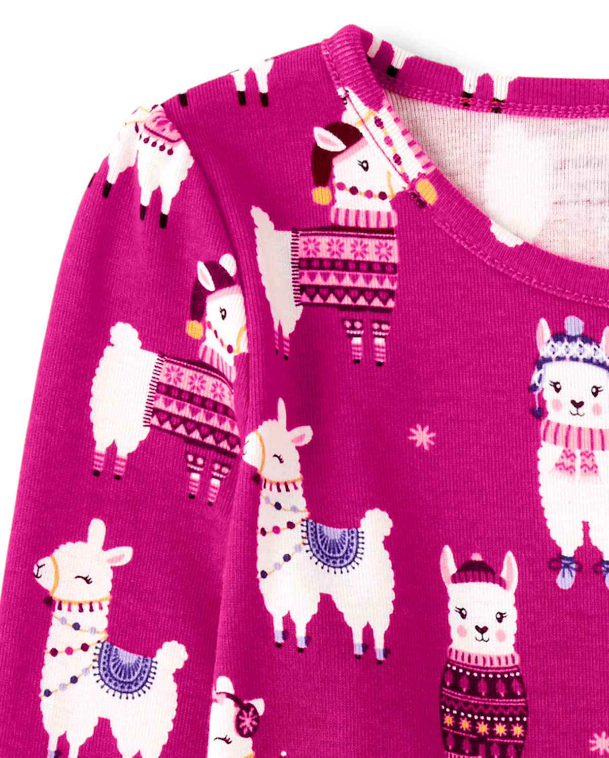 Детские топы Gymboree Girls Llama Peplum Top - Little Llamas — фото 3