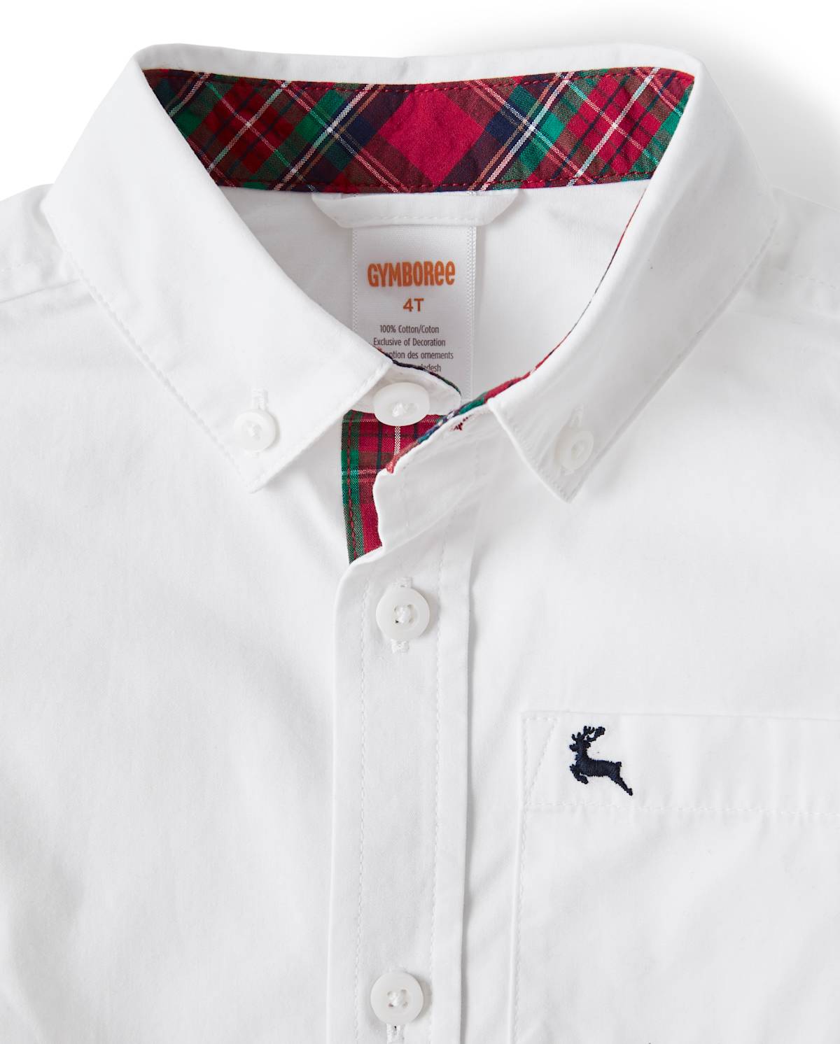 Детские рубашки Gymboree Boys Button Up Shirt - Family Celebrations Red