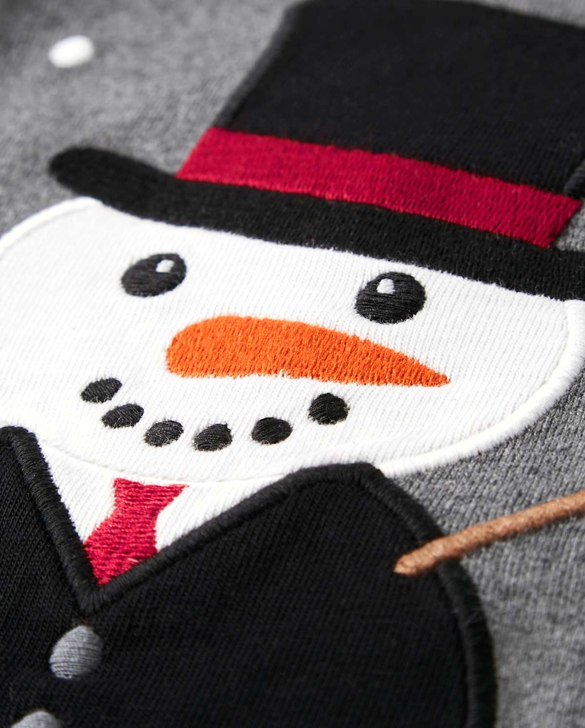 Детские топы Gymboree Boys Embroidered Snowman Top - Reindeer Cheer