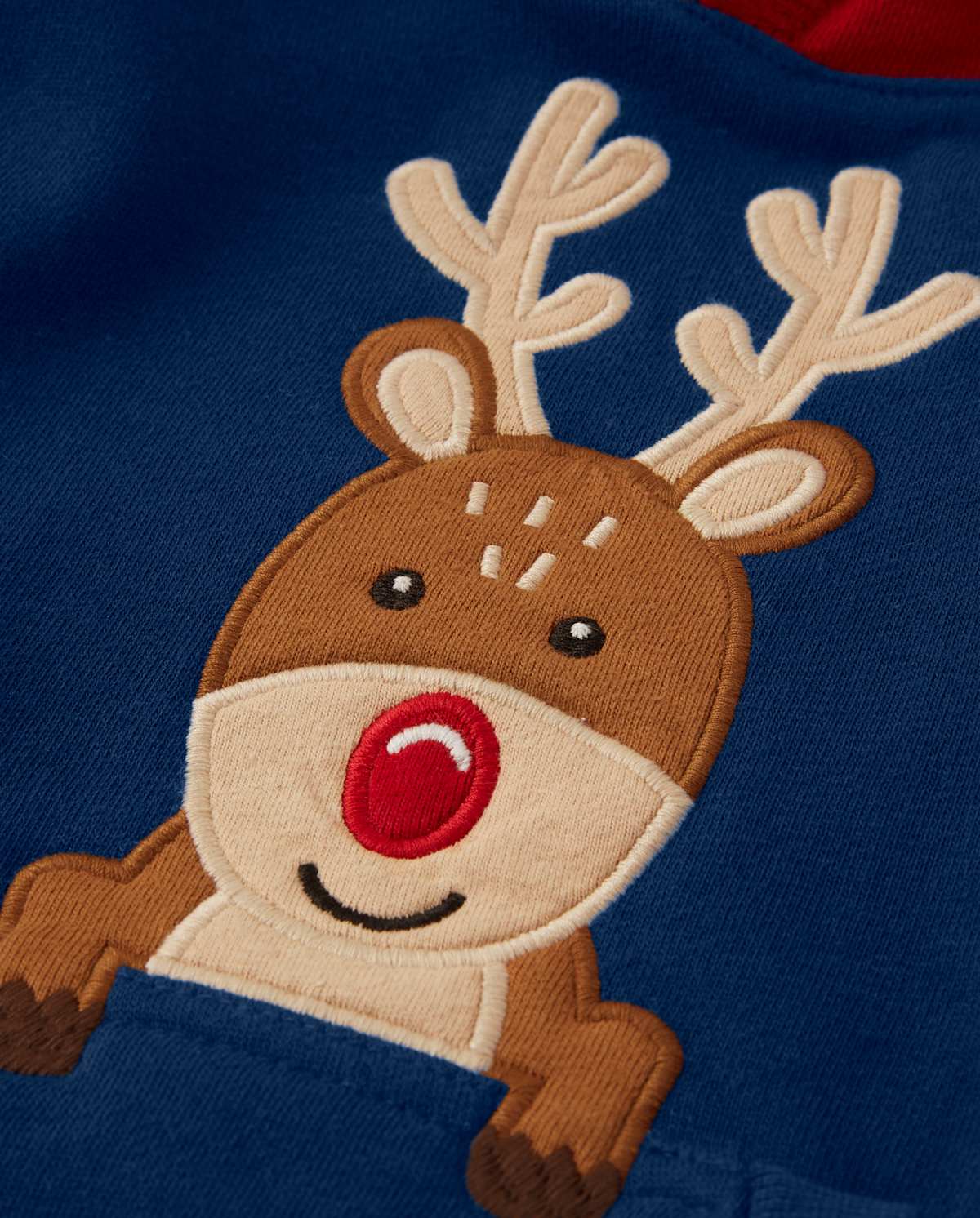 Детские худи Gymboree Boys Embroidered Reindeer - Ho Ho Ho