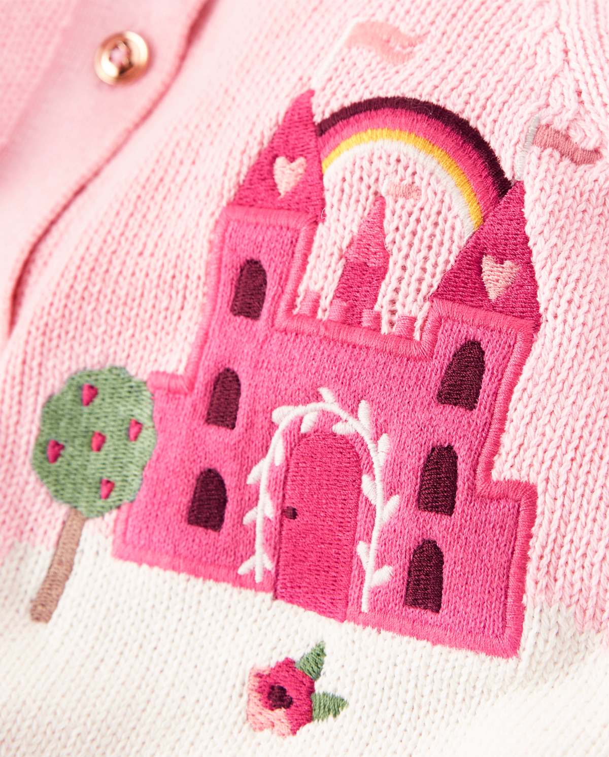 Детские кардиганы Gymboree Girls Castle Cardigan - Royal Princess
