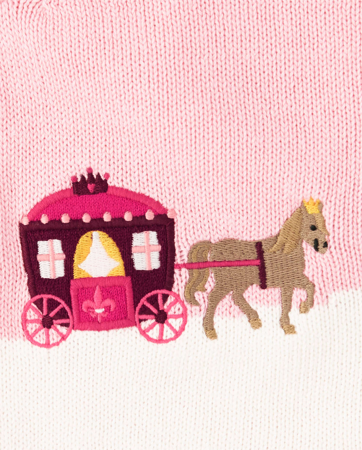 Детские кардиганы Gymboree Girls Castle Cardigan - Royal Princess — фото 2