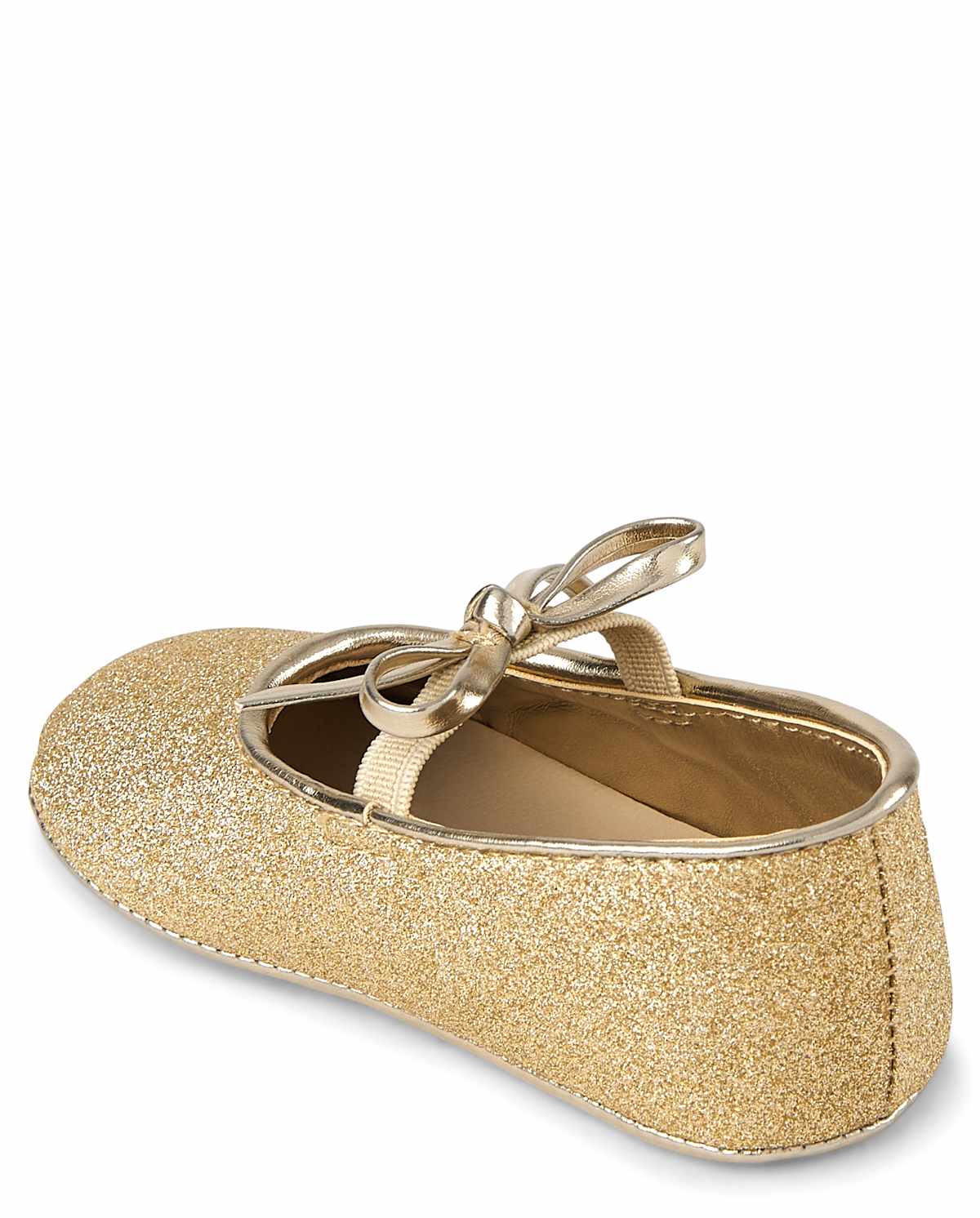 Обувь Gymboree Baby Girls Glitter Ballet Flats - Family Celebrations Green — фото 2