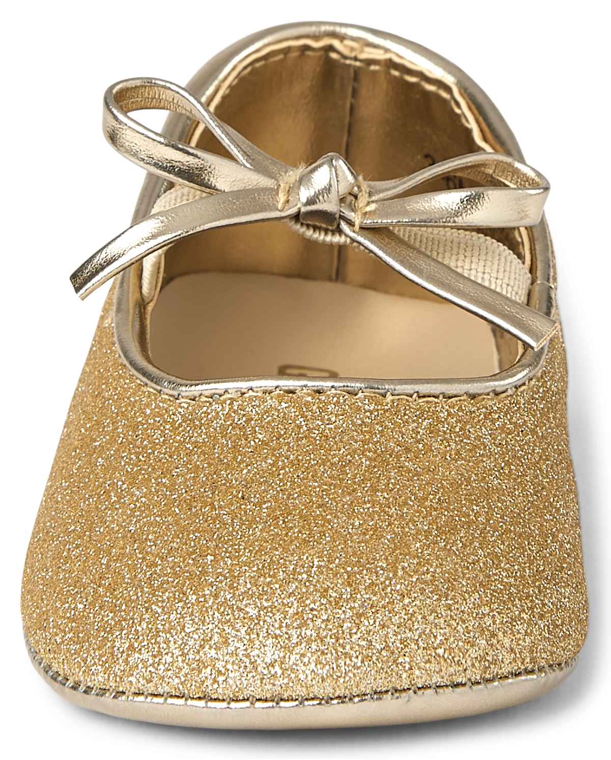 Обувь Gymboree Baby Girls Glitter Ballet Flats - Family Celebrations Green — фото 4